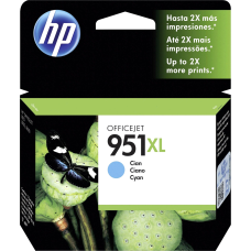 Чернильный картридж HP 951XL (голубой; 1500стр; OJ Pro 8100, 8600)