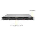 Серверная платформа Supermicro SYS-5019P-WT (1x600Вт, 1U)