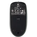Мышь Logitech B100 Black USB (кнопок 3, 1000dpi)