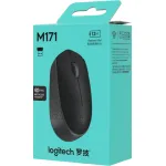 Мышь Logitech M171 Wireless Mouse Grey-Black USB (радиоканал, кнопок 3, 1000dpi)