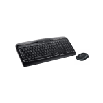 Клавиатура и мышь Logitech Wireless Combo MK330 Black USB (классическая мембранная, 106кл, светодиодная, кнопок 2, 1000dpi)