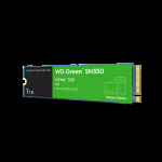 Жесткий диск SSD 1Тб Western Digital Green SN350 (2280, 3200/2500 Мб/с, 400000 IOPS, PCIe 3.0 x4 (NVMe), для ноутбука и настольного компьютера)