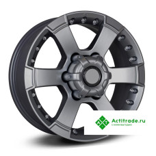 КиК M56- Оригинал R16/7J PCD 6x139,7 ET 22 ЦО 107,1 антрацитовый [r72674]