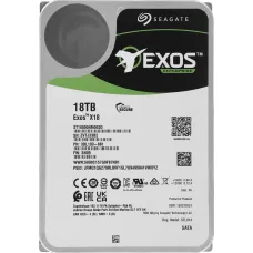 Жесткий диск HDD 18Тб Seagate Exos X18 (3.5