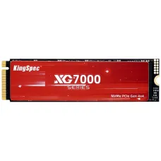 Жесткий диск SSD 2Тб KingSpec (2280, 7400/6600 Мб/с, PCIe 4.0 x4 (NVMe)) [XG7000-2TB]