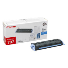 Тонер-картридж Canon 707 (голубой; 2500стр; LBP-5000, 5100)