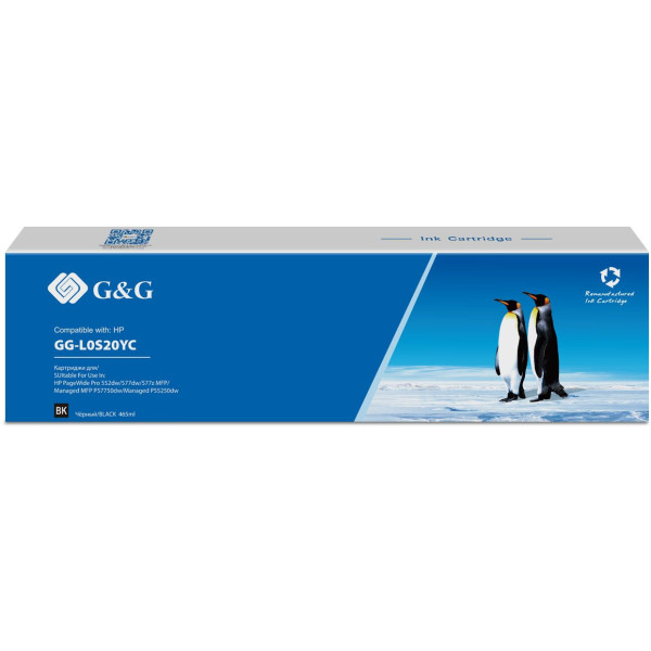 Картридж G&G GG-L0S20YC (черный; 465стр; PW Pro 577, 552, Enterprise 556, 586)