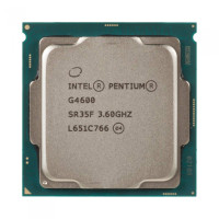 Процессор Intel Pentium G4600 Kaby Lake (3600MHz, LGA1151 v1, L3 3Mb, HD Graphics 630)