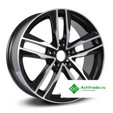 RST R128 R18/7.5J PCD 5x114,3 ET 45 ЦО 67,1 черный с полированной лицевой поверхностью
