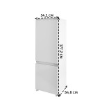 Холодильник полностью встраиваемый Bosch KIN86VFE0 (A++, 541x1772x548см)
