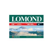 Фотобумага Lomond 0102035 (10x15, 230г/м2, для струйной печати, односторонняя, глянцевая, 50л)