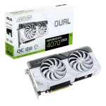 Видеокарта GeForce RTX 4070 SUPER 1980МГц 12Гб ASUS DUAL OC (PCI-E 4.0, GDDR6X, 192бит, 1xHDMI, 1xDP)