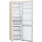 Холодильник LG GC-B509AEMW (No Frost, A++, 2-камерный, объем 422:292/130л, инверторный компрессор, бежевый)