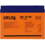 Батарея Delta GEL 12-26 (12В, 26Ач)