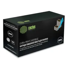 Тонер-картридж Cactus CS-CF280X-MPS (черный; 13000стр; LJ Pro 400, M401, M425) [CS-CF280X-MPS]