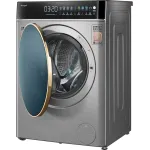 Стиральная машина Weissgauff WMD 58411 Direct Drive Inverter Premium Steam Stee(60x84.7x51см, фронтальная, макс:11кг, с сушкой, 1400об/мин, защита от протечек, нержавеющая сталь)