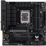 Материнская плата ASUS TUF GAMING B760M-PLUS WIFI D4 (LGA1700, Intel B760, 4xDDR4 DIMM, microATX, RAID SATA: 0,1,10,5)