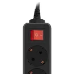 Сетевой фильтр PC Pet AP01006-3-BK (3м, 5xEURO, 1,5кВт, 7А)
