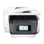 МФУ HP OfficeJet Pro 8730 (струйная, цветная, A4, 512Мб, 24стр/м, 1200x600dpi, авт.дуплекс, RJ-45, USB, Wi-Fi)