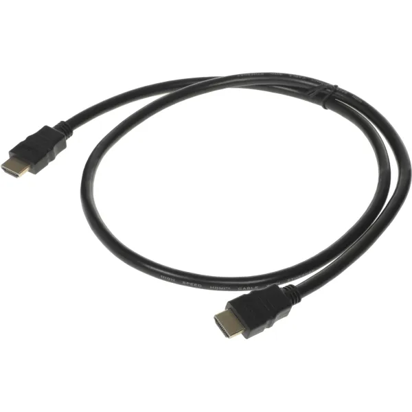 Кабель аудио-видео Buro (HDMI (m), HDMI (m), 1м)