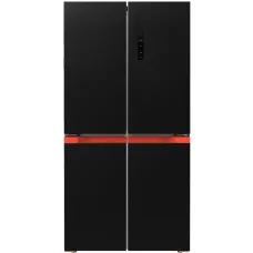 Холодильник Lex LCD505BlOrID (No Frost, A+, 3-камерный, Side by Side, объем 465:321/144л, инверторный компрессор, черный)