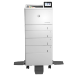 Принтер HP Color LaserJet Enterprise M555x (лазерная, цветная, A4, 1024Мб, 600x600dpi, авт.дуплекс, 80'000стр в мес, RJ-45, USB, Wi-Fi)