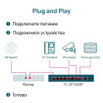 Коммутатор TP-Link TL-SF1009P