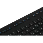 Клавиатура Logitech Corded Keyboard K280e Black USB ( мембранные, 103кл)