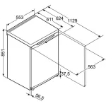 Морозильная камера Liebherr Gbe 1213 (объем :101л, 55.3x85.1x62.4см)