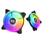 Кулер PCcooler F3 T120 ARGB BK 3IN1 (21,6дБ, 120x120x25 мм)