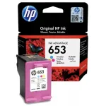 HP 653 (многоцветный; 200стр; DeskJet Plus Ink Advantage 6075, 6475)