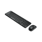Клавиатура и мышь Logitech Wireless Combo MK220 Black USB (классическая мембранная, 101кл, светодиодная, кнопок 2, 1000dpi)