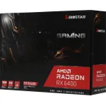 Видеокарта Radeon RX 6400 1923МГц Biostar (GDDR6, 64бит, 1xHDMI, 1xDP)