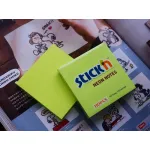 Блок самоклеящийся Hopax 21167 (бумага, зеленый, 76x76мм, 100листов, 70г/м2)