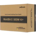 Блок питания Zalman Wattbit II ZM500-XEII 500W (ATX, 500Вт, 20+4 pin, ATX12V 2.3, 1 вентилятор)