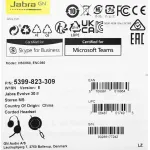 Гарнитура Jabra Evolve 30 II MS Stereo (оголовье, с проводом, накладные, USB Type-A, Skype for Business)