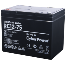 Батарея CyberPower RC 12-75 (12В, 72,8Ач) [RC 12-75]