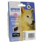 Чернильный картридж Epson T0966 (светло-пурпурный; 11,4стр; St Ph R2880)