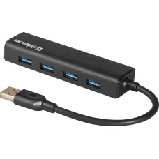 Разветвитель USB DEFENDER USB-концентратор Quadro Express (83204), разъемов: 4 [83204]