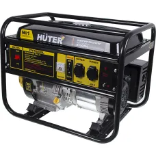 Электрогенератор Huter DY5000L (бензиновый, однофазный, пуск ручной, 4,5/4кВт, непр.работа 14ч) [DY5000L]