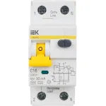 Авт. выкл. IEK 1P 16A х-ка C 6kA