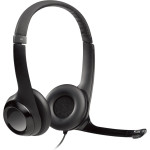 Гарнитура Logitech Stereo Headset H390 (оголовье, USB, 2.33м, накладные, USB, 197г)