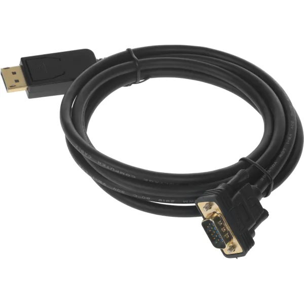 Кабель Display Port Buro (DisplayPort (m), VGA (m), 2м)