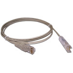 Патч-корд Lanmaster LAN-45-P1-2m (RJ-45 (m), 110, 2м, серый)