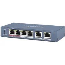 Коммутатор Hikvision DS-3E0106P-E/M [DS-3E0106P-E/M(B)]