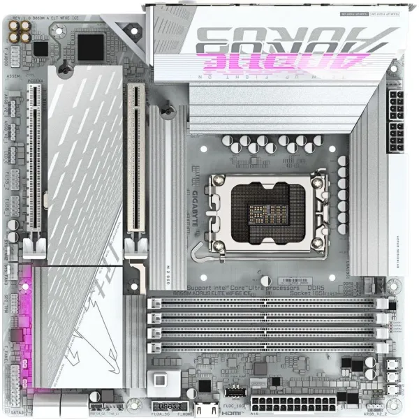 Материнская плата Gigabyte B860M A ELT WF6E ICE (x)