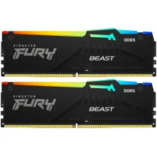 Память DIMM DDR5 2x32Гб 5600МГц Kingston (44800Мб/с, CL40, 288-pin) [KF556C40BB2AK2-64]