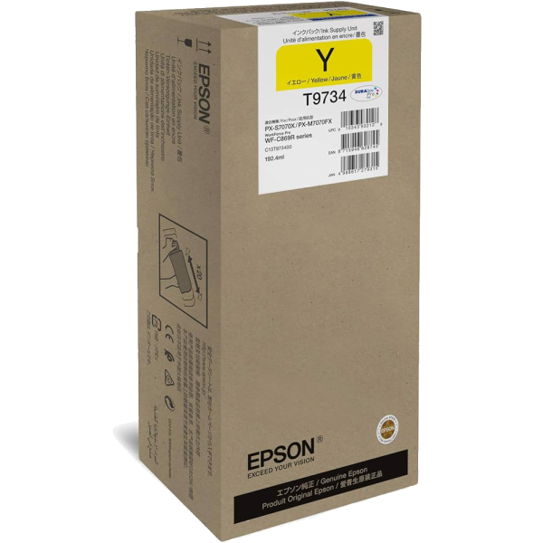 Картридж Epson C13T973400 (желтый; 22000стр; Epson WorkForce Pro WF-C869RDTWF)