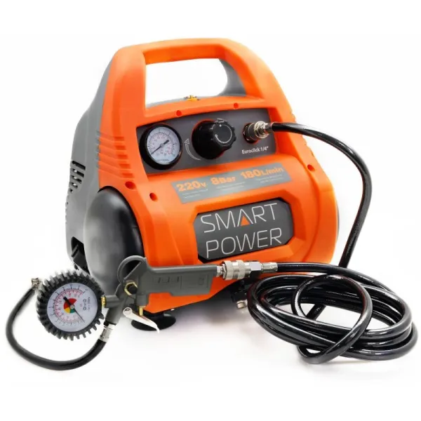 Автомобильный компрессор BERKUT Smart Power SAC-280(8 атм, 180 л/мин, шланг 3,1 м, кабель 1,4 м, 97 дБ)