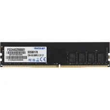 Память DIMM DDR4 4Гб 2666МГц Patriot Memory (21300Мб/с, CL19, 288-pin, 1.2 В) [PSD44G266681]